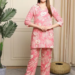 TAG 7 Women Printed Night suit-70