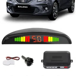 PKNA0927 White Car Reverse Parking Sensor with LED Display 4 Sensor PKNA0927 Parking Sensor-21