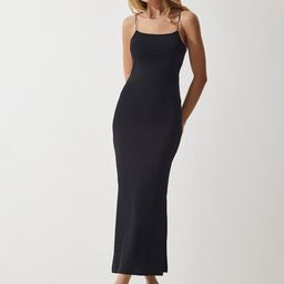 Happiness istanbul Women Shoulder Straps Bodycon Maxi Dress-image-89