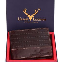 URBAN LEATHER Men Leather Two Fold Wallet-image-50