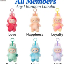 sprse Labubu Doll – Original Soft Plush Toy with Signature Mischievous Smile - 17 cm - 3.9 inch image 4