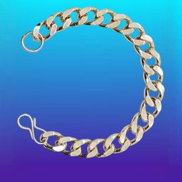 Dynamic Retail Global Men Silver Stainless Steel Link Bracelet-image-84