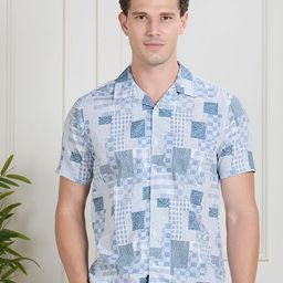 VALEN CLUB Men Premium Printed Casual Shirt-image-78