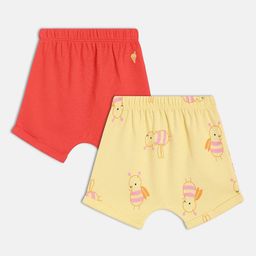 MINI KLUB Girls Conversational Printed Shorts-image-88