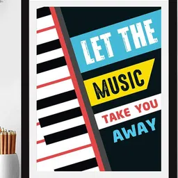 Chaka Chaundh Music Quotes Wall Art-image-27