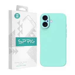 SPRIG Solid Printed iPhone 16 Plus Back Case Mobile Accessories-12