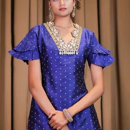 Foram Patel Printed Top & Inner With Palazzos Co-Ords-picture-40