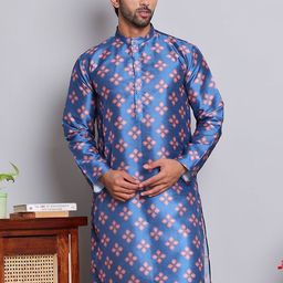 Jompers Floral Printed Mandarin Collar Straight Kurta-image-72