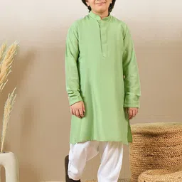 YK Boys Regular Kurta with Patiala-10