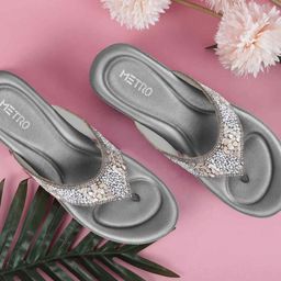 Metro Women Open Toe Flats-image-87