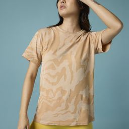 FEIER Women Floral Printed Pockets T-shirt-image-40