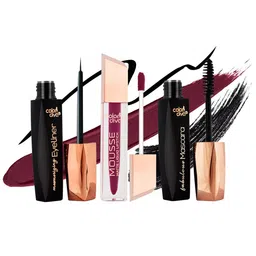 Color Diva Set Of 3 Mesmerizing Eyeliner & Fabulash Mascara & Mousse Lipstick - 10 ml Each-18
