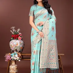 Astita Woven Design Saree-image-72