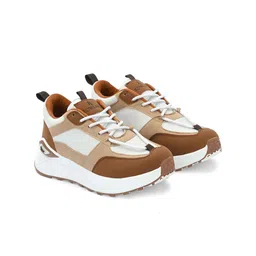 Rowlans Women Colourblocked Round Toe Lace-Ups Sneakers-picture-22