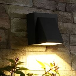 GAUVIK Black Aluminium Rectangle Shaped Wall Lamp-15