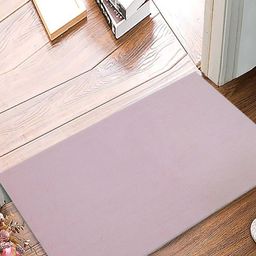 CAZIMO Pink Rectangular Anti Skid Doormat-10