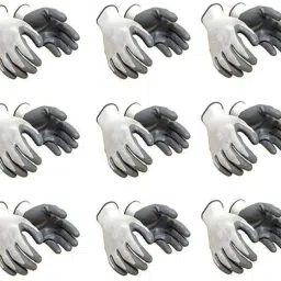 Nylon Anti Cut Resistance Hand Gloves (9 Pair) Re-usable and Washable,Industrial use, use for Kitchen, Gardening, Metal Sheet, Agriculture, Construction etc Gardening Shoulder Glove Gardening Shoulder Glove Gardening Shoulder Glove-image-70
