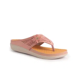 FAUSTO Women Textured Wedge Sandals-38