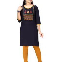 Mom&Bae Women Pink Kurtas-image-18