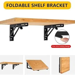 homydine self bracket (30cm, 2 pice) 30cm Shelf Bracket image 3