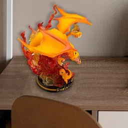 AUGEN Kids Charli-Zard Evolution Action Figure Toy-13