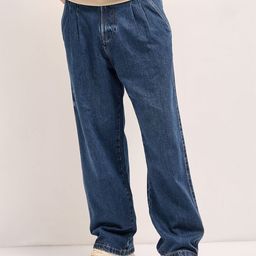 THE BEAR HOUSE Men Baggy Fit Cotton Mid-Rise Jeans-image-39