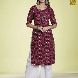 Moda Rapido Pack Of 2Printed Straight Kurtas-picture-14