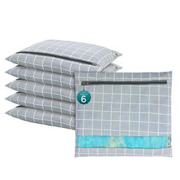 Kuber Industries Grey Set of 6 Regular Multi-Utility Organisers-picture-51