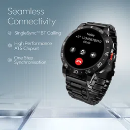 Fastrack Magnus FX3 Bluetooth V5.3 Smart Watch - 38143KM01 image 3