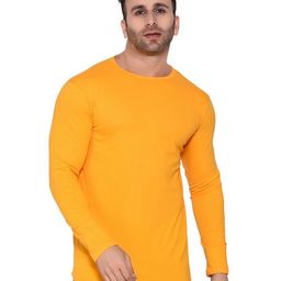 BEYOU FASHION Round Neck Long Sleeves Slim Fit T-shirt-image-66