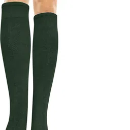 MUKHAKSH Unisex Green Socks-10