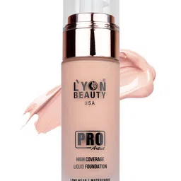 Lyon Beauty USA Pro Artist Coverage Liquid Foundation - 50 ml Natural Beige 03-38