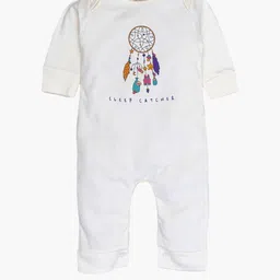 THE COTTON BABY Pure Cotton Printed Rompers-picture-36