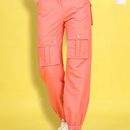 Cutiekins Girls Easy Wash Cargos Trousers-picture-29
