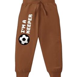 KAVEE Boys Printed Pure Cotton Mid-Rise Joggers-picture-22