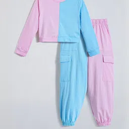 Hopscotch Girls Pack of 2 Pieces Printed Clothing Set-picture-11