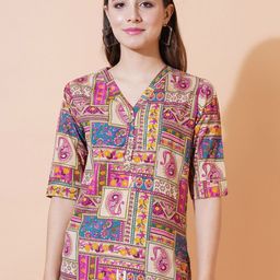 GUDWEARS Print Top-image-43