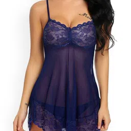 XPIOX Net Baby Doll with High-Low-picture-34