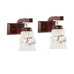 Somil Premium Designer Glass Wall / Night Lamp Elegant & Stylish Dcor Accent for Modern Interiors, color- Brown, White, Size:- 19 X 29 X 29.5 CM-image-90