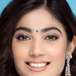 Comet Busters Bindiful Set Of 3 Traditional Round Bindis - Turquoise Blue image 3