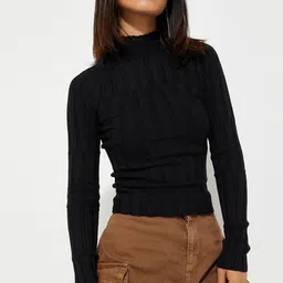 max Women High Neck Regular Top-image-86