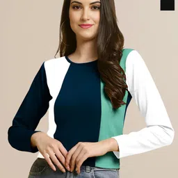 Mast & Harbour Women Pack Of 2 Puff Sleeves Peplum Top-picture-18