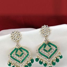 ORBIS Gold-Plated Alloy Earrings-image-42