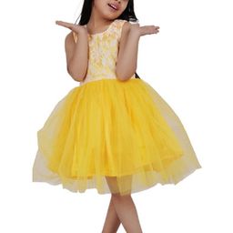 Shahina Fashion Girls Princess Knee Length A-Line Dress-image-37