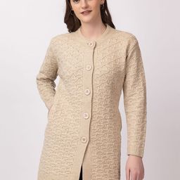 TWENTY ME Women Cable Knit Longline Cardigan-16