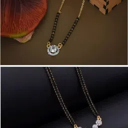Anouk Pack of 2 Brass Mangalsutra-43