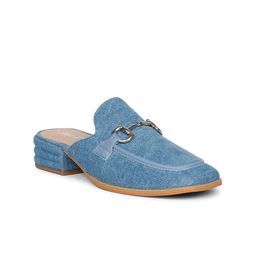 Saint G Women Embellished Leather Block Mules-28