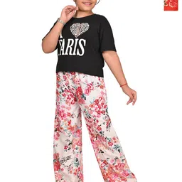 BAESD Girls Pack Of 2 Floral Printed Trousers-picture-18