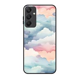 QRIOH Quirky Printed Lightweight Silicone Samsung Galaxy A25 5G Glass Back Case-image-81
