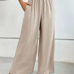 StyleCast Women Wide Leg Pleated Trousers-picture-35